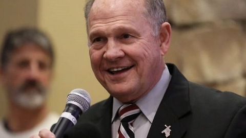 Despite Establishment Efforts, Losing Endorsements; Moore Up 6 Pts In Alabama Race