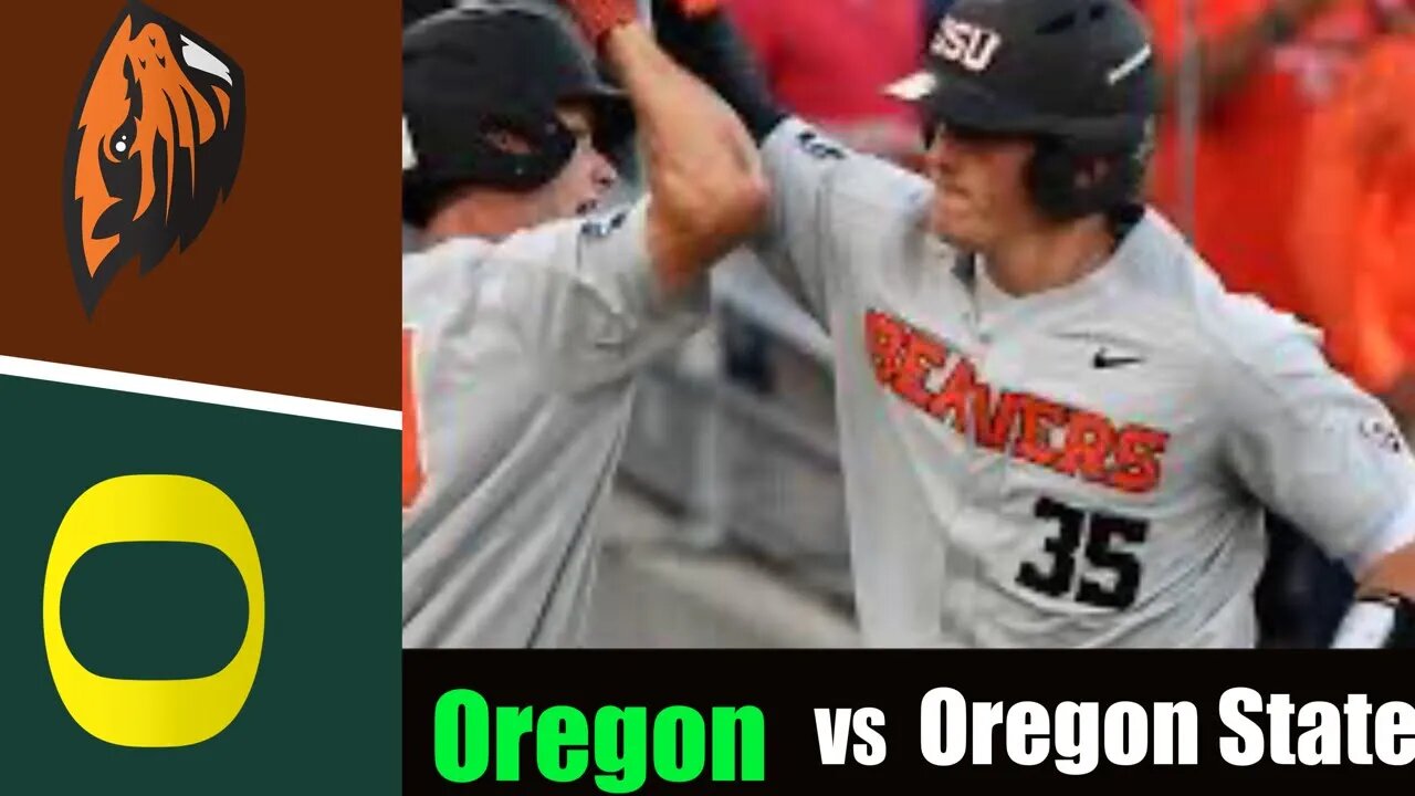 Oregon vs #2 Oregon State Highlights (CRAZY GAME!)| 2022 College Baseball Highlights