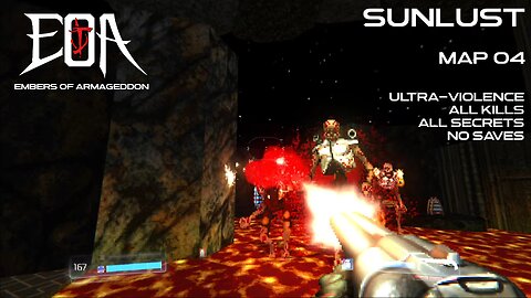 Embers of Armageddon + Sunlust | Map 04 | Ultra-Violence 100%