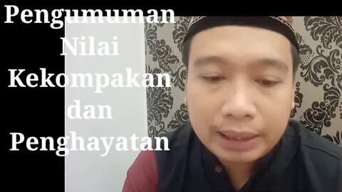 Lomba Sholawat Online 2020. Pembacaan Nilai Dewan Juri 2. Nilai kekompakan dan penghayatan.