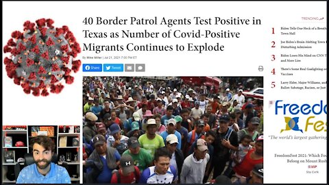 Shame On DEMS | Illegal Immigrants Flood US Border & Agents With COVID-19