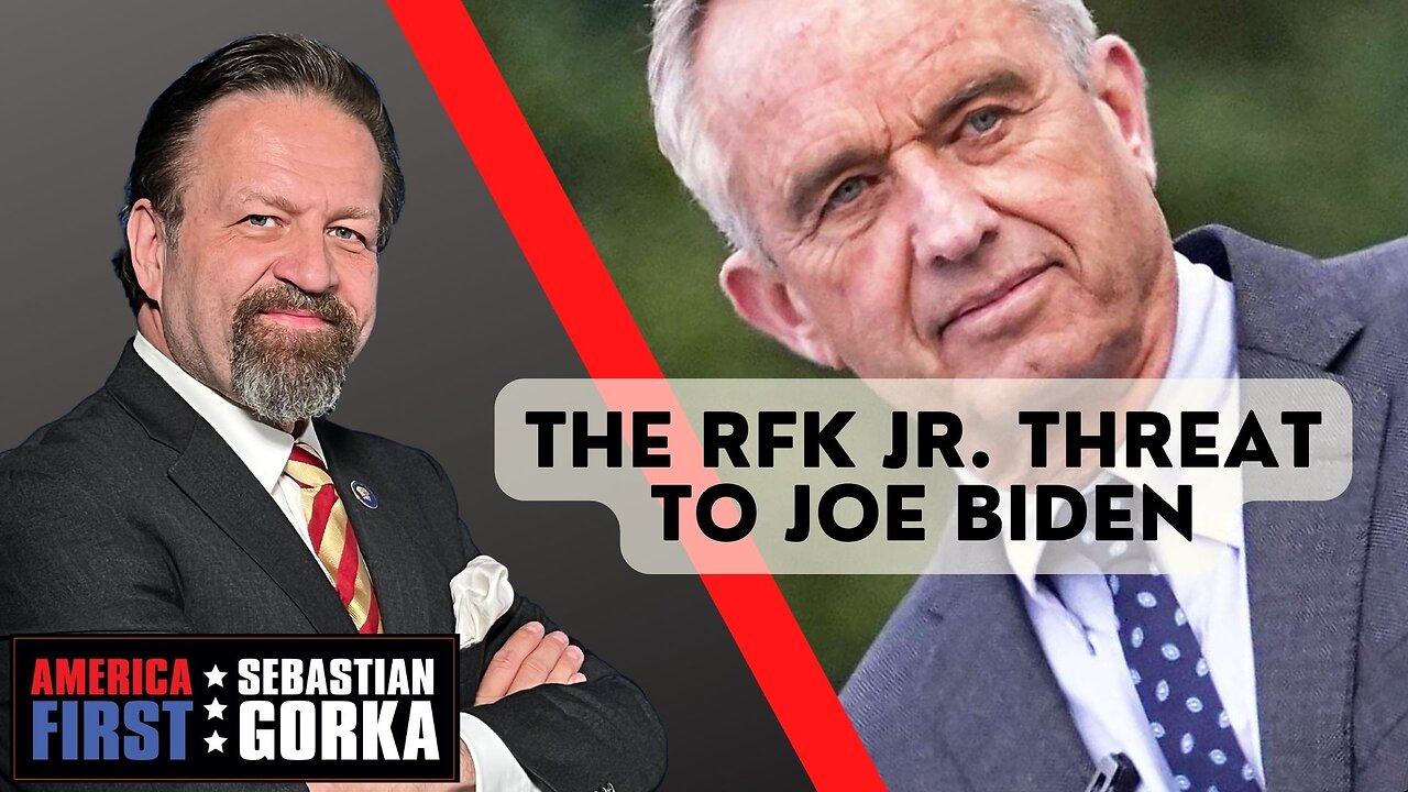 The RFK Jr. threat to Joe Biden. Lord Conrad Black with Sebastian Gorka on AMERICA First