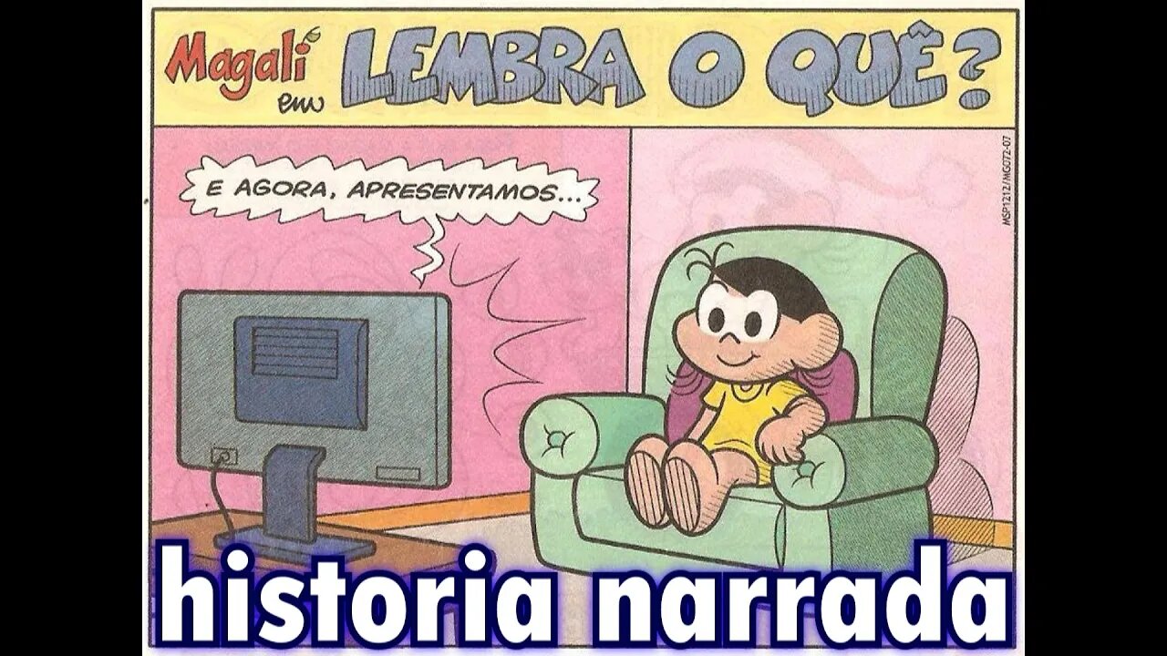 Magali em-Lembra o quê? | Gibis do Rapha