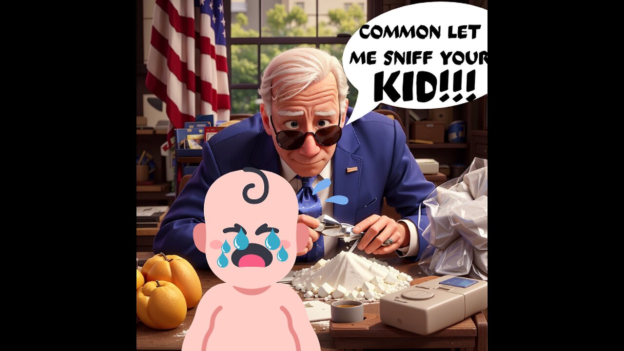 JOE BIDEN THE RAPPER: COMON LET ME SNIFF YOUR KID.... oooops I ALREDY DID