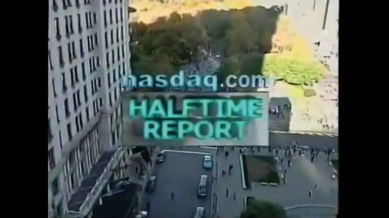 2000-11-05 CBS Nasdaq Halftime Report