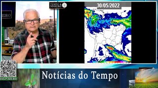 Previsão mostra chuvas no Sul, Norte e Nordeste com frio menos intenso