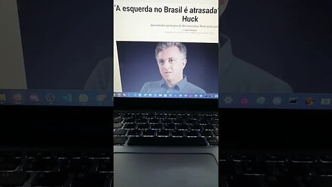 a esquerda no Brasil é atrasada, ataca Luciano Huck... cadê a defesa da Amazônia queimando com lula?