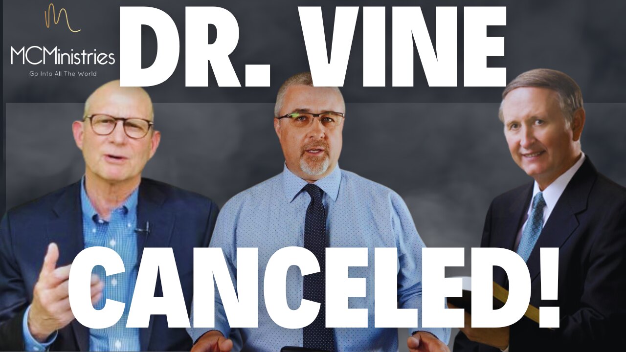 Dr.Conrad Vine Canceled by "Present Truth" Ministry.. We Want a Refund!