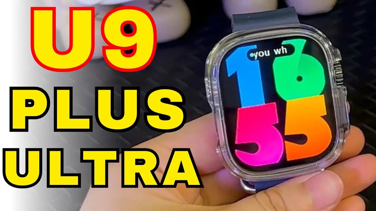 U9 Plus microwear Smart Watch Ultra 9 Plus dynamic Island 49mm best clone pk hk9 hk10 hk8