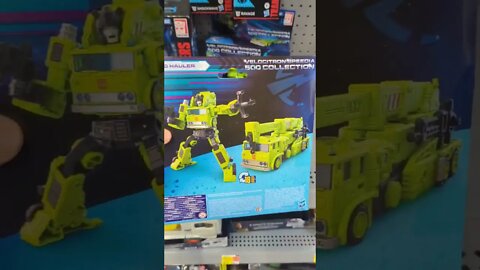 Legacy Velocitron Road Hauler found at Walmart! Rodimusbill New Toy Sighting!