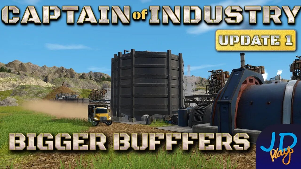 Bigger Buffers will help! 🚛 Ep27 🚜 Captain of Industry Update 1 👷 Lets Play, Walkthrough