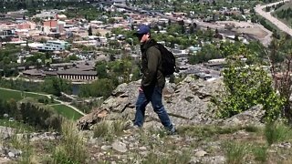 Hiking the M Trail in Missoula, MT