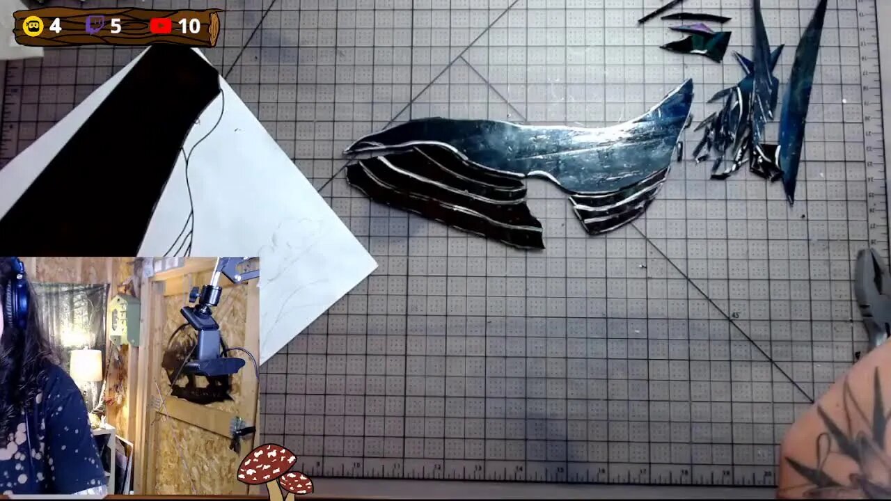 More Whales! // Stained Glass Stream