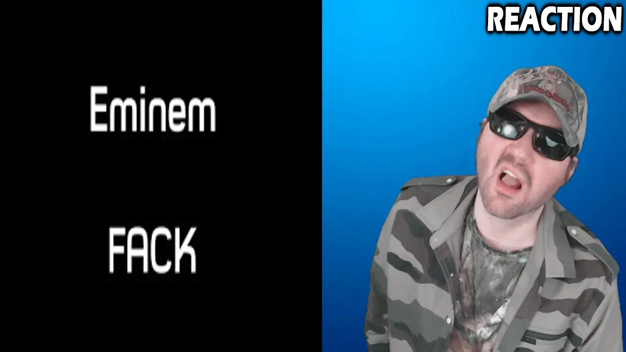 Eminem - FACK (Lyrics) REACTION!!! (BBT)