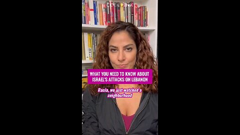 Rania Khalek | Israel's attacks on Lebanon