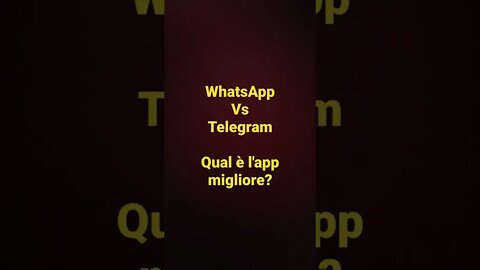 WhatsApp vs Telegram | Qual è l'app migliore?