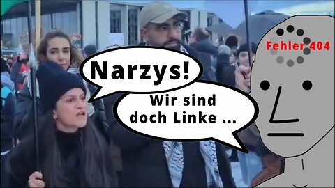 Linke Demo wird übernommen.Plötzlich sind sie selber die „Narzys“@Demos Kratos🙈