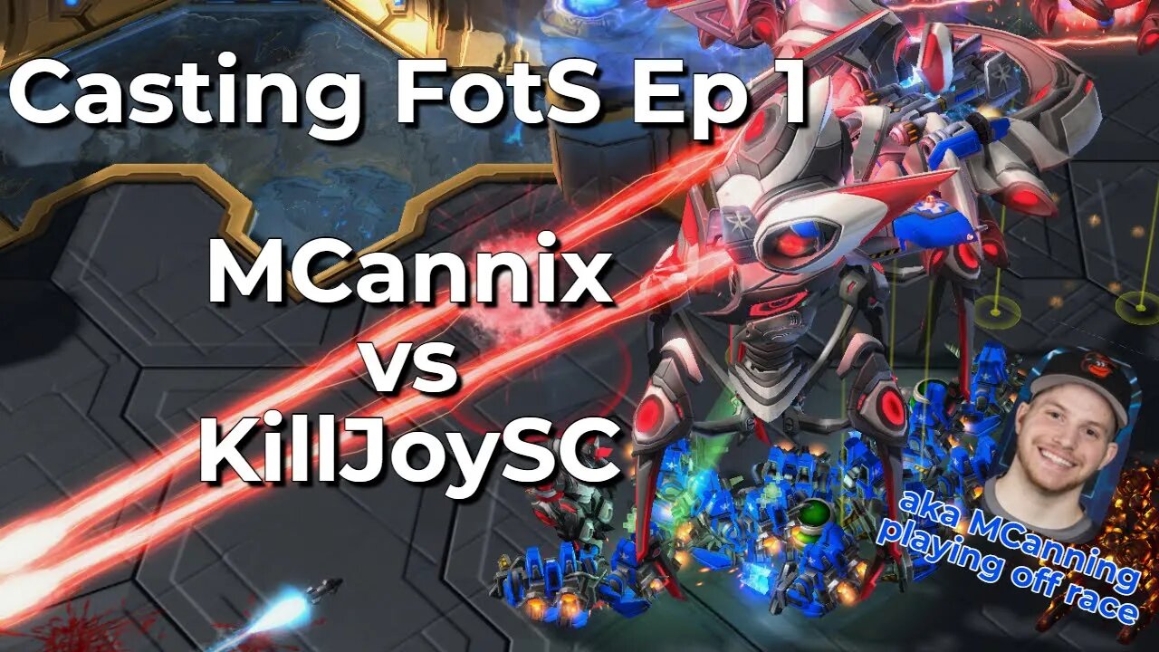 Casting Friends of the Stream (FotS) Episode 1: MCannix vs. KillJoySC | MCanning Plays Off Race