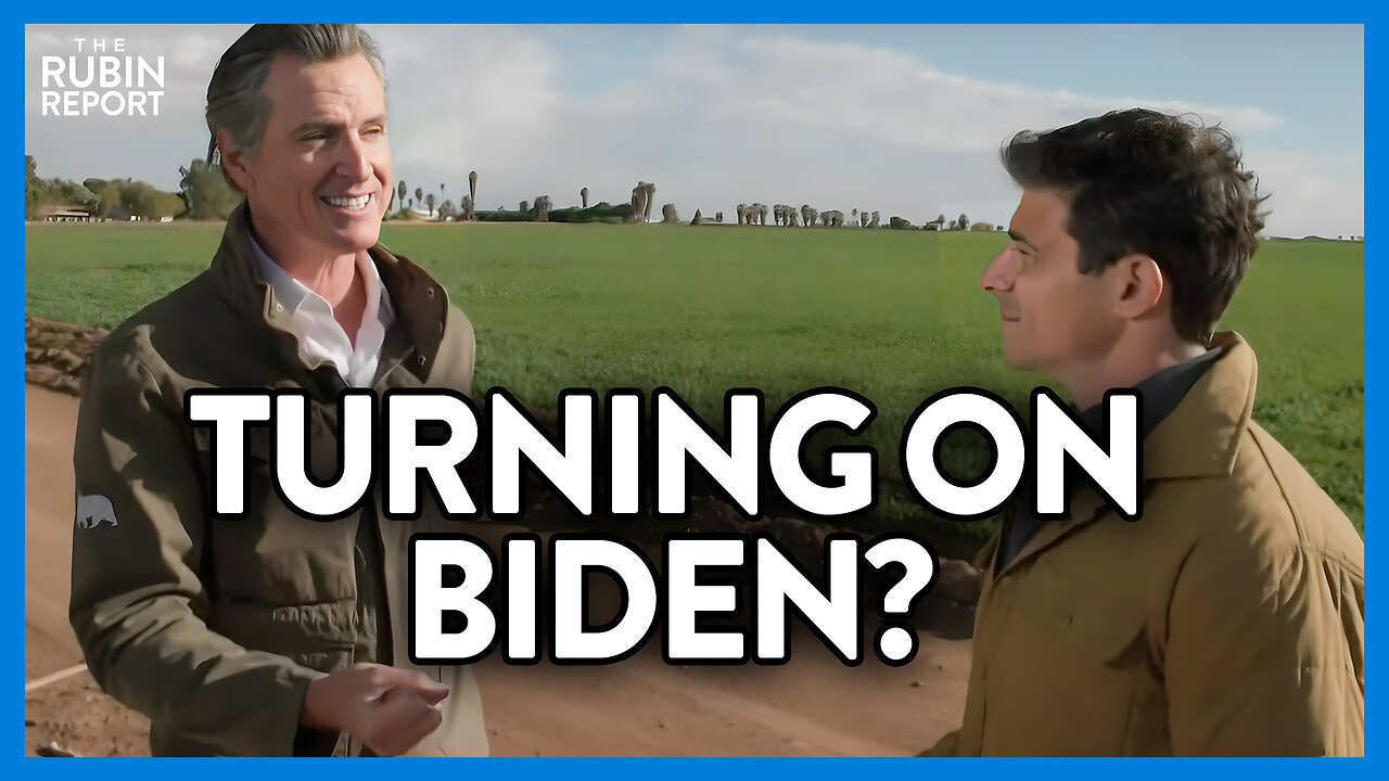 Watch the Moment Gavin Newsom Shocked Democrats w/ Brutal Border Comments | DM CLIPS | Rubin Report