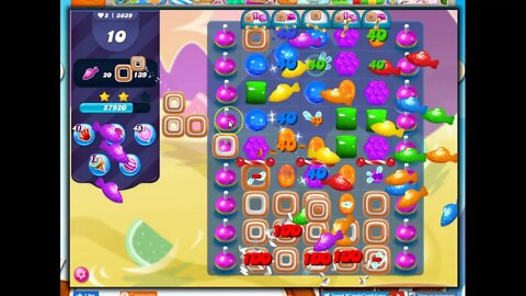 Candy Crush Level 3639 Talkthrough, 17 Moves 0 Boosters