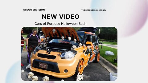 2023 Cars of Purpose Halloween Bash Scootervision