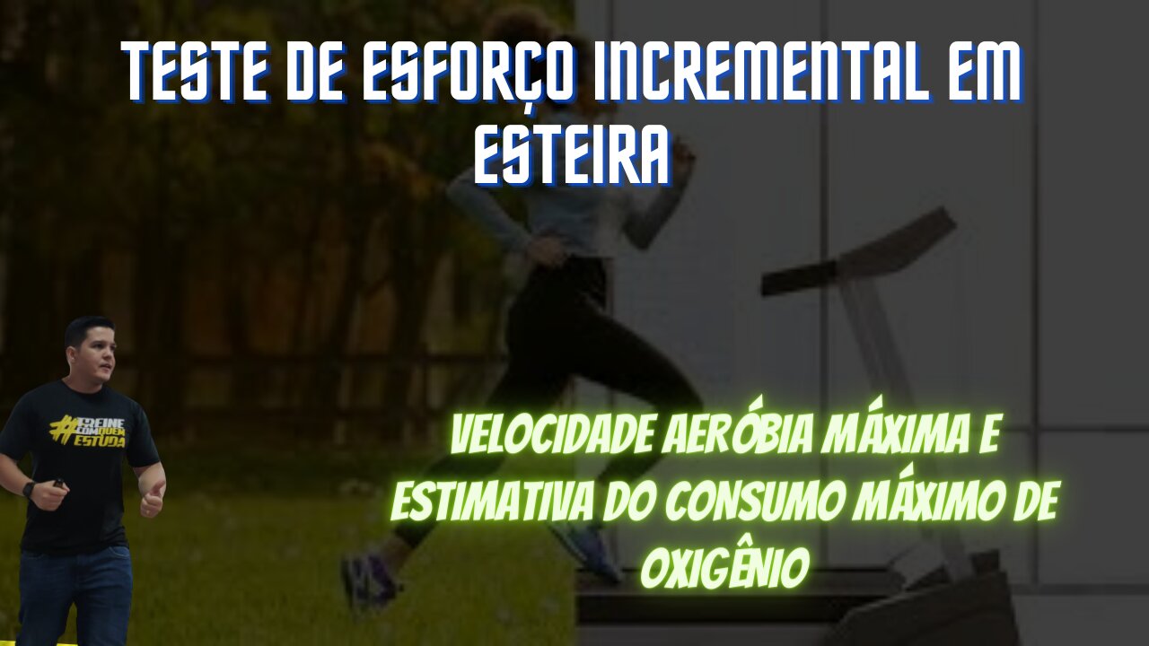 Teste de esforço incremental em esteira elétrica