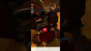 Electron Team Cortex Wheels & Electron Red Paint Job - Crash Team Racing Nitro-Fueled