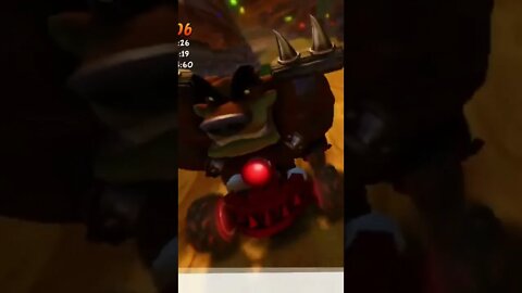 Electron Team Cortex Wheels & Electron Red Paint Job - Crash Team Racing Nitro-Fueled