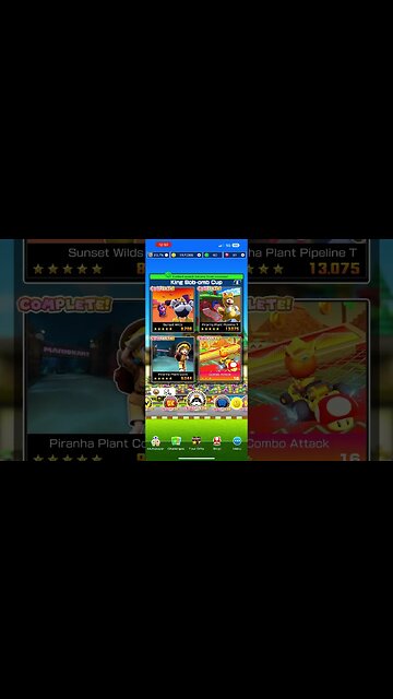 Mario Kart Tour - Cups All Completed Showcase (Pipe Tour)