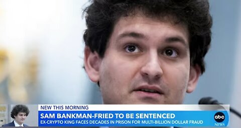 Sam Bankman-Fried to be sentenced for financa fraud.