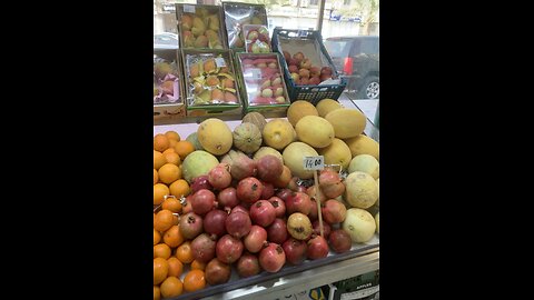 Fruit shop in KSA