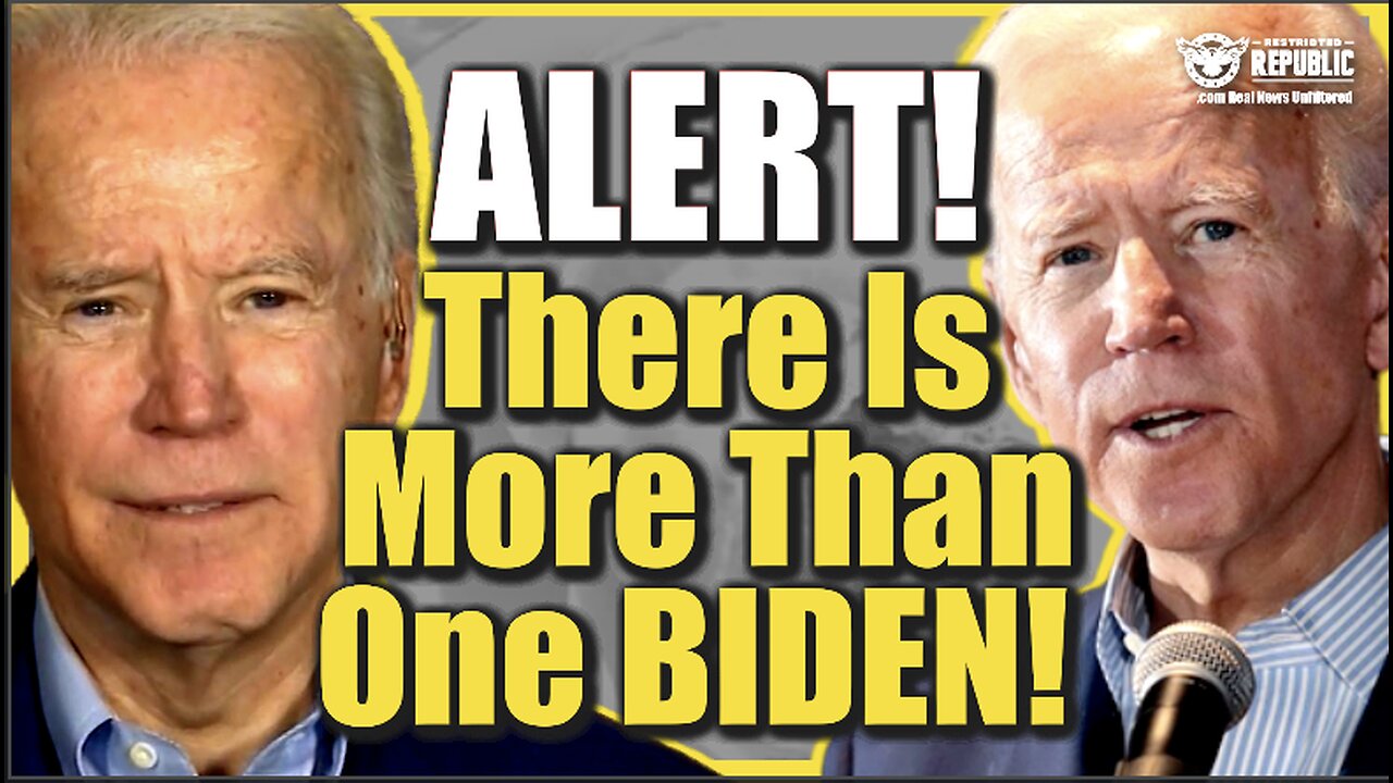 ALERT! There’s More Than One Biden! Will The Real Biden Please Stand Up?
