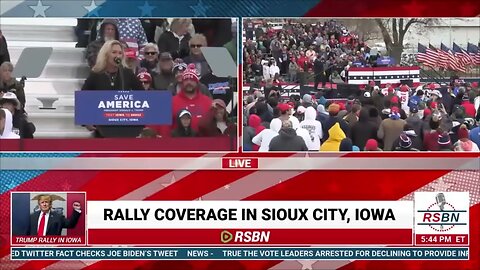 Marjorie Taylor Greene Speech Save America Rally in Sioux City, IA 11/03/2022