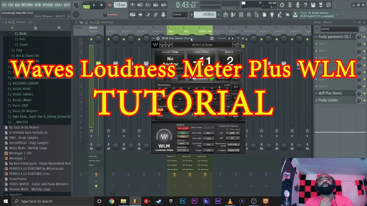 LOUDNESS METERS & WHY YOU NEED TO USE ONE. WAVES LOUDNESS METER PLUS WLM+ MASTERING YOUR TRACK TRAP