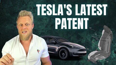 Tesla Patents "Enhanced vehicle seats" - likely for new Model Y & 3