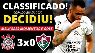 SEM DINIZISMO! CORINTHIANS VENCE E ENFRENTA O FLAMENGO! CORINTHIANS 3x0 FLUMINENSE COPA DO BRASIL