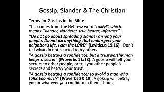 112024 Slander against other Christians