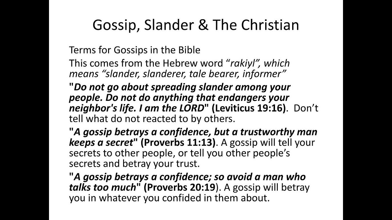 112024 Slander against other Christians