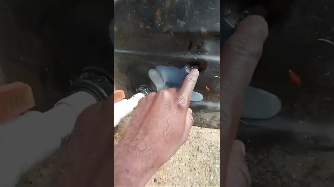 PART TWO Repairing A Tuff Tank With A Heat Blower And Glue Stick | Quinn Trim #Shorts