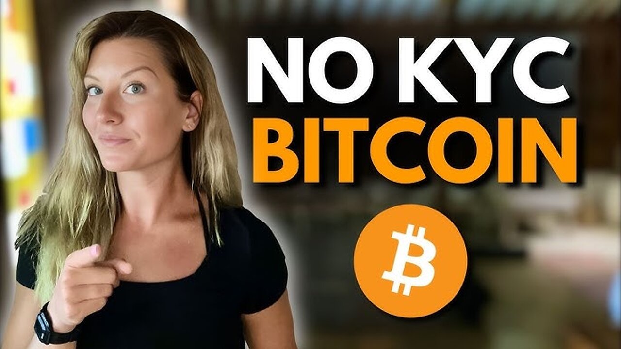 How to buy No-KYC Bitcoin 💰➡️🪙