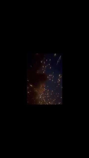 Chechen gets too close to a burning vehicle for his final tik-tok video