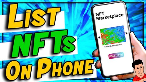 How To List NFT On Your Phone - FIRST NFT APP