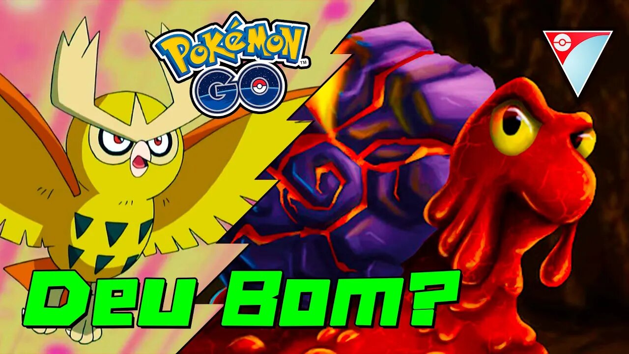Os Novos ATAQUES valem mesmo a pena! Noctowl e Magcargo uma DUPLA DIFERENTONA! Pokémon GO GBL