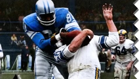 Night Train Lane🚂 The BEST Hitting Defensive Back Ever(Name A Better Hitter At Corner You Won't)💯🕦