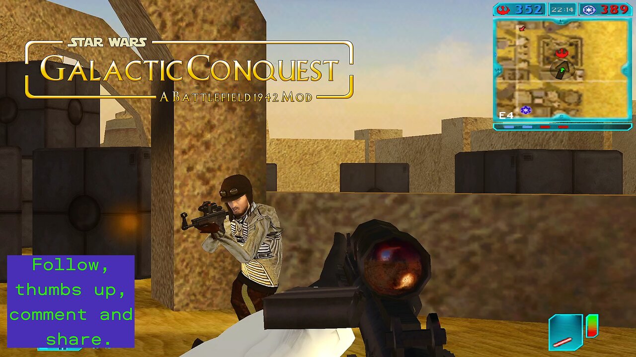 Battlefield 1942 / GALACTIC CONQUEST. GC MINI WAYFAR Fireside Warm-Up.