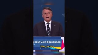 Bolsonaro fala sobre excelente reunião com Biden