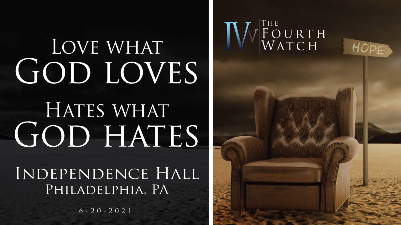 Spiritual Warfare Prayer Walk - Independence Hall, June 2021