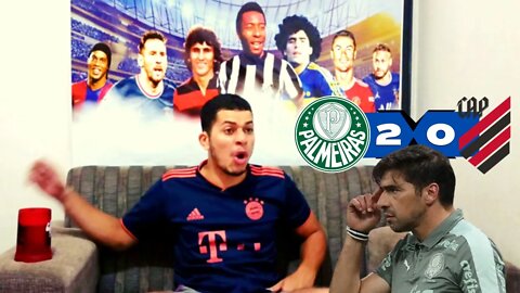CAMPEÃO DA RECOPA - REACT PALMEIRAS 2 X 0 ATHLETICO PR | RECOPA 2022