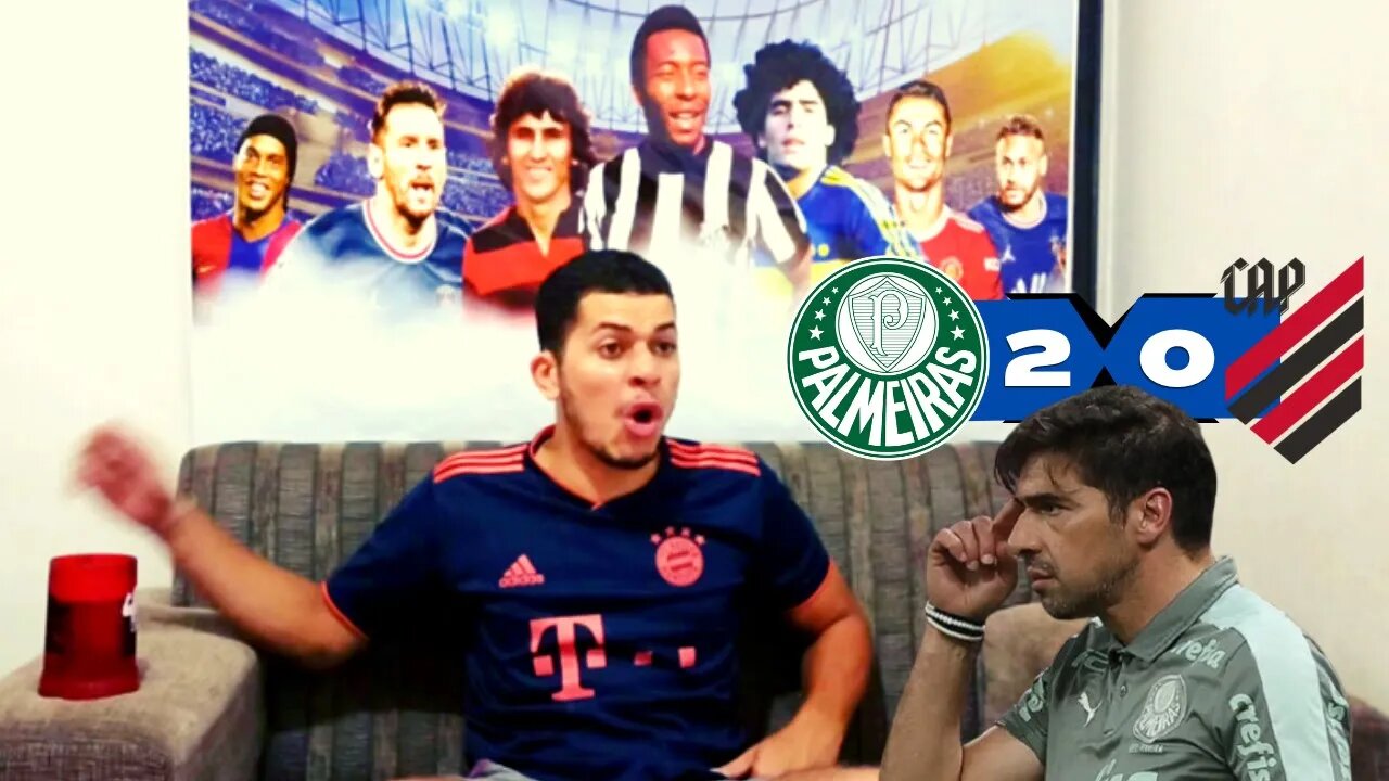 CAMPEÃO DA RECOPA - REACT PALMEIRAS 2 X 0 ATHLETICO PR | RECOPA 2022