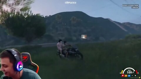 REAÇÃO DO PAULINHO O LOKO AO PEGAR 100K AOVIVO IMPORTANTE NO COMPLEXO GTA RP